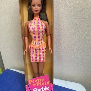 Barbie Doll - Pretty in Plaid - 1998 Mattel #20668 New in Box - NRFB